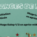 Stages Vacances de Noël 2024